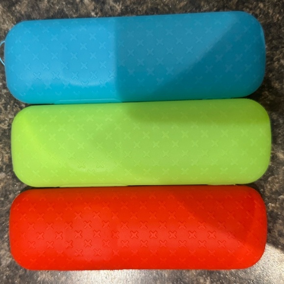 3 Pack Silicone Sleeve Skin Glow In The Dark - Red, Green, Blue - Picture 7 of 8